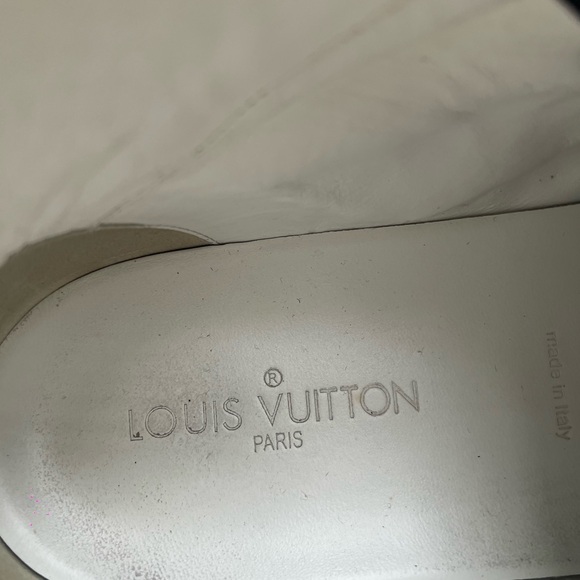 Louis Vuitton Tattoo Navy Blue LV Monogram High Size 9.5 Mens (LV 7.5) - Picture 8 of 11